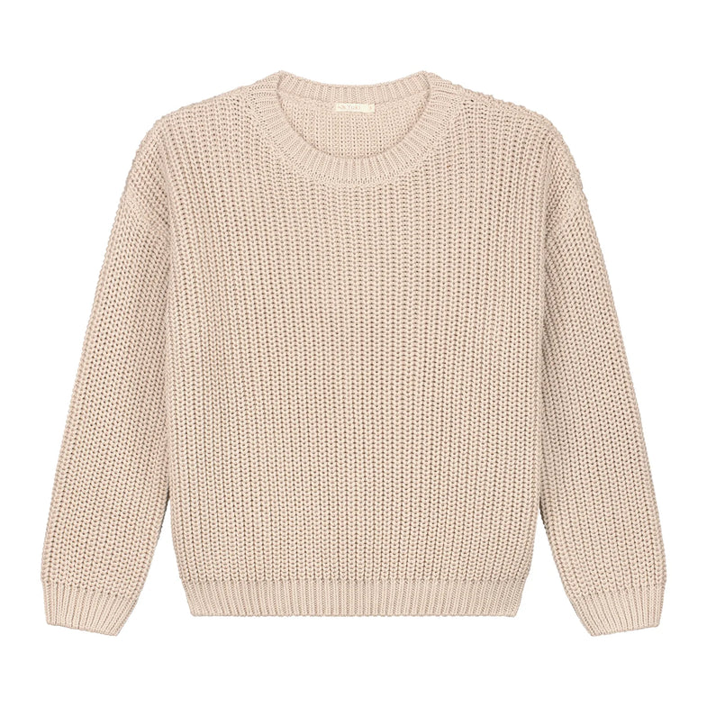 Knitted trui voor moeders in de kleur beige van Yuki.