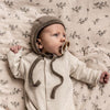 Onesie met drukknoopjes aan de voorzijde voor baby's van het merk Nixnut.