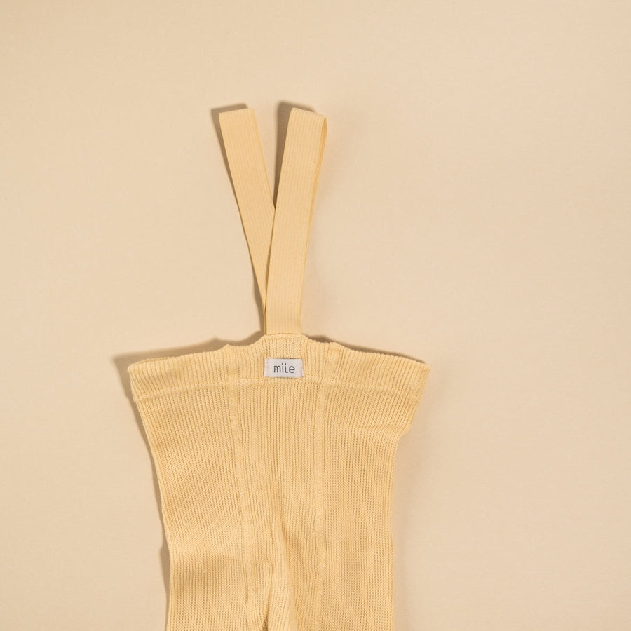 Maillot met bretels en voetjes | Vanilla