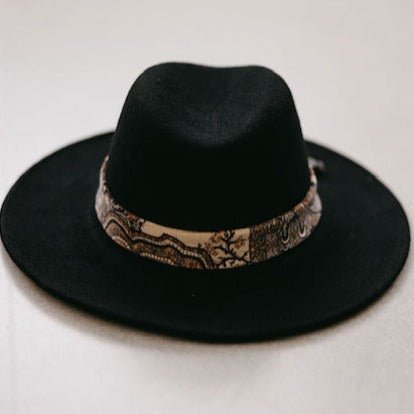 Fedora kids & adults black - Charly's