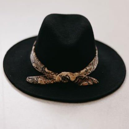 Fedora kids & adults black - Charly's