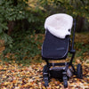 Voetenzak schapenvacht kinderwagen