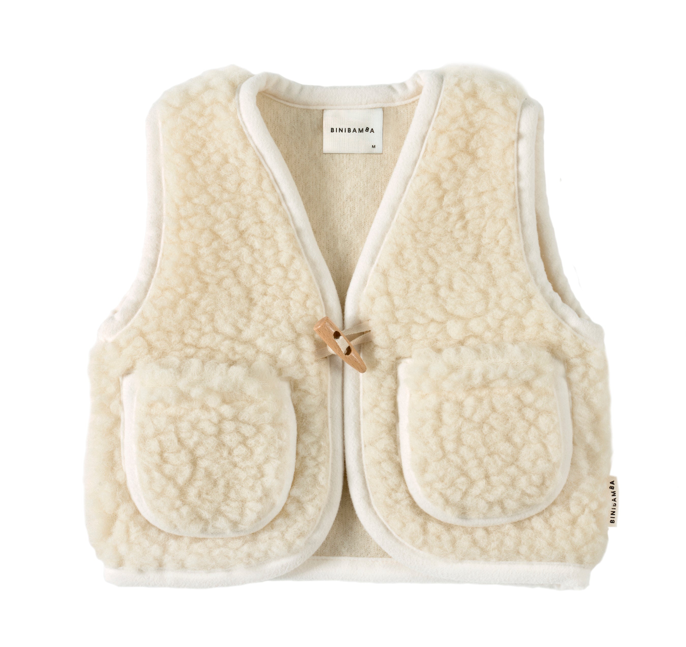 Merinowool snugglevest milk - Charly's