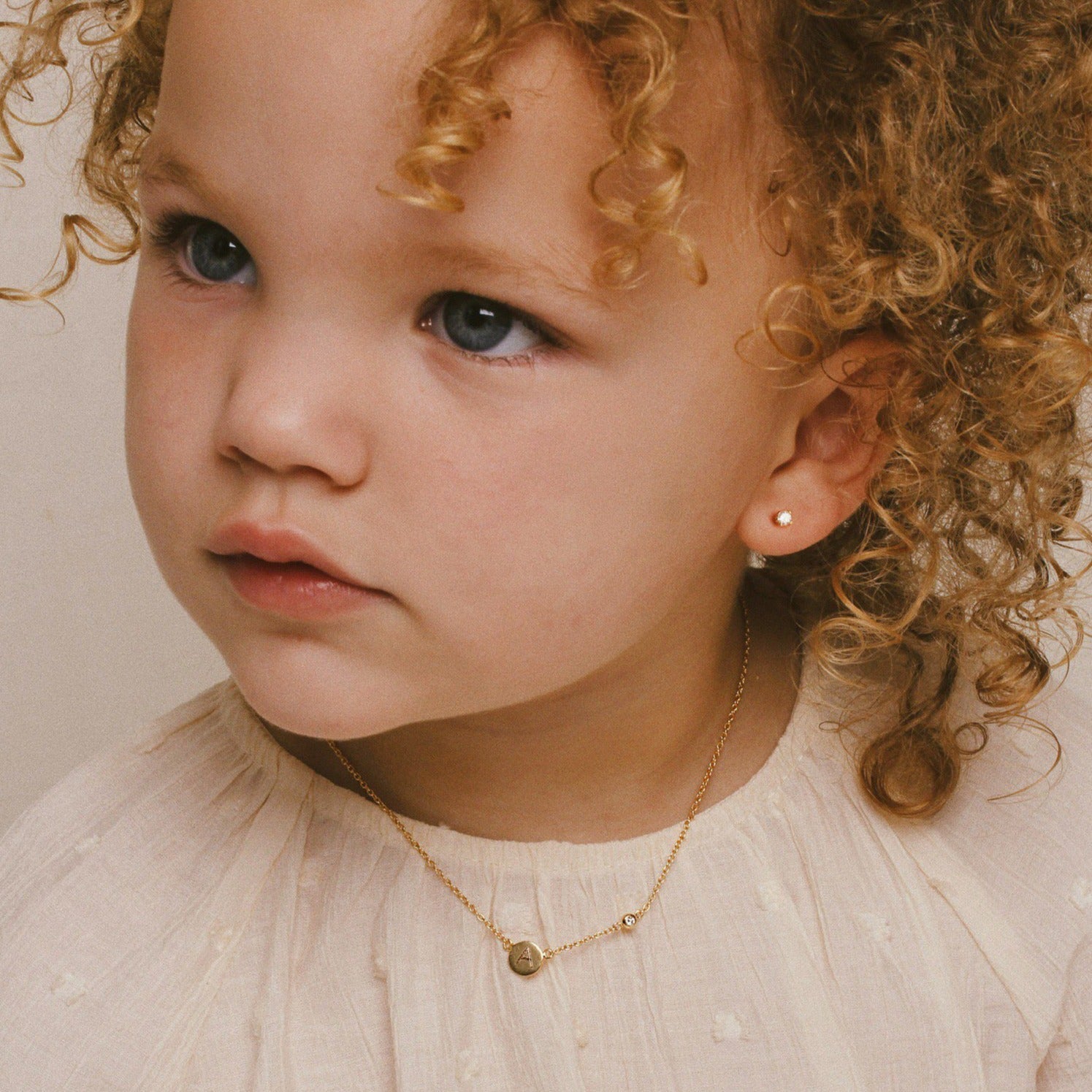 Naamketting petite gold plated - Charly's