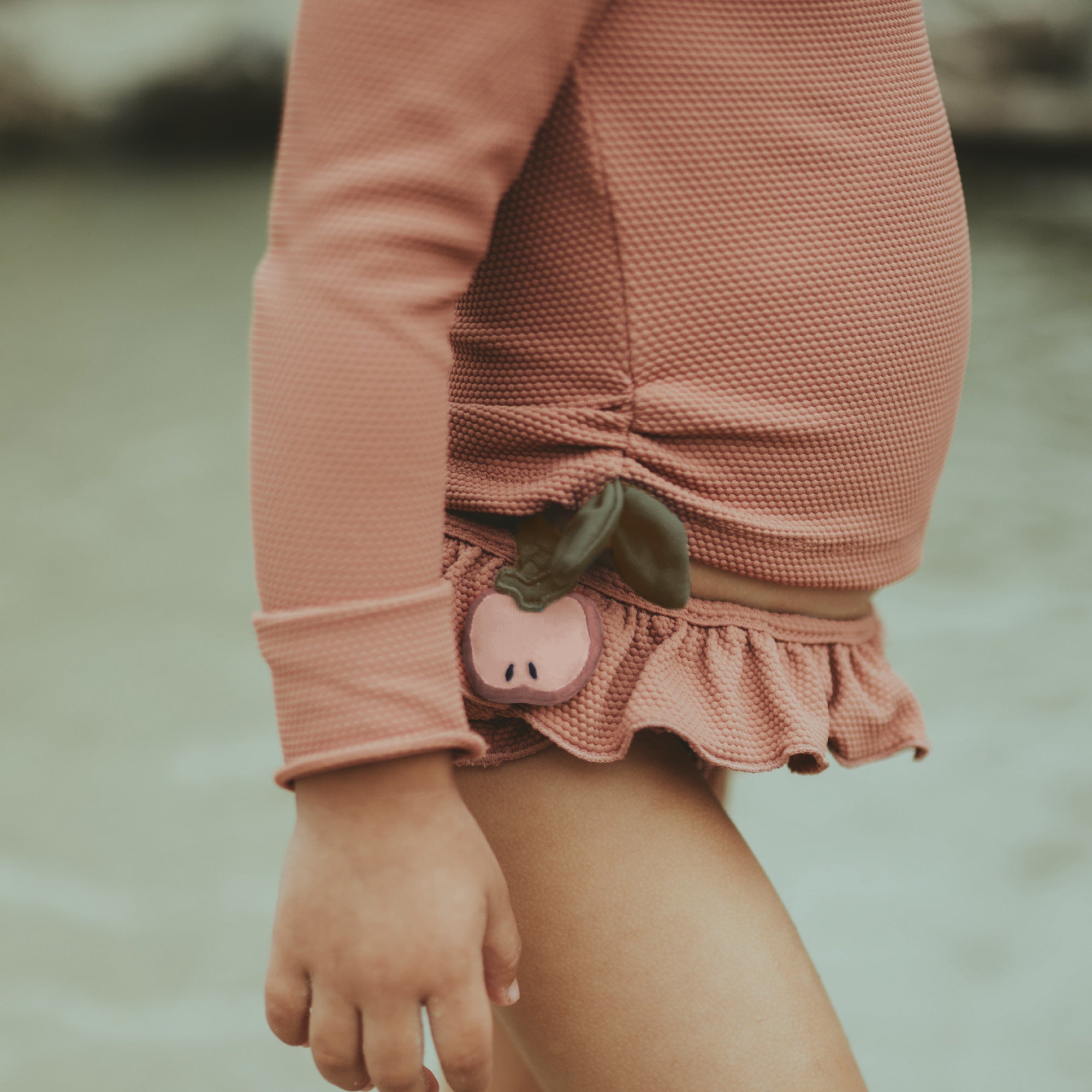 Nia swim shirt apple - Charly's