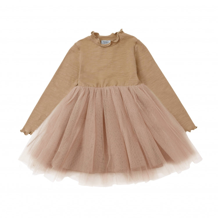 Perla Dress Light Brown