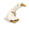 Knuffel in de vorm van een witte eend voor baby's / kinderen van Senger.