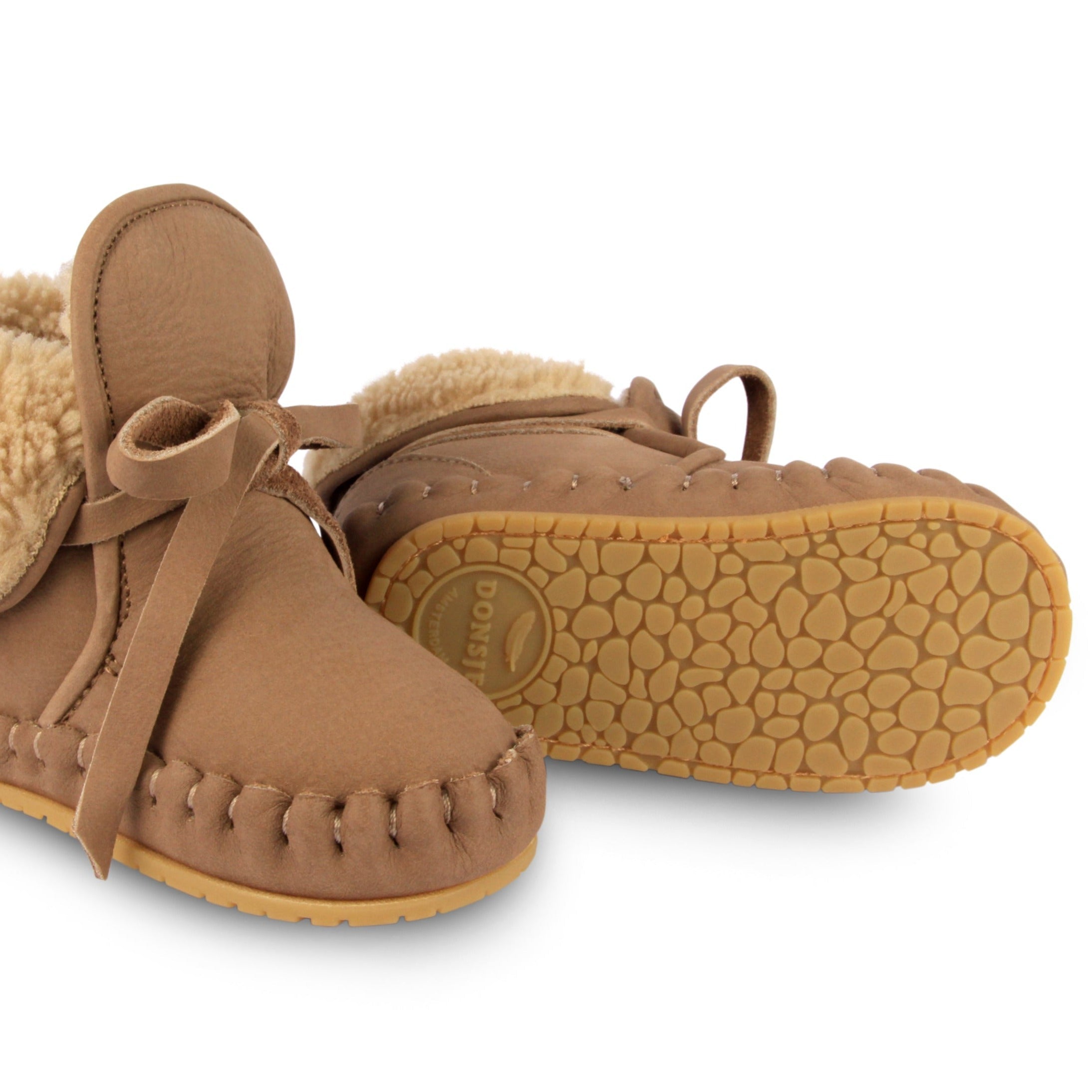 Slofjes jaya truffle nubuck - Charly's