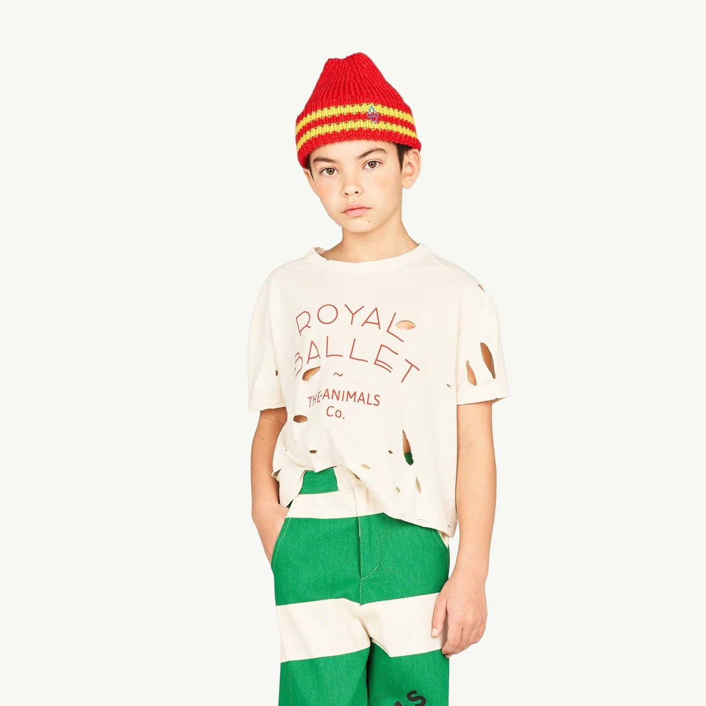 STINGRAY KIDS T - SHIRT Ecru - Charly's