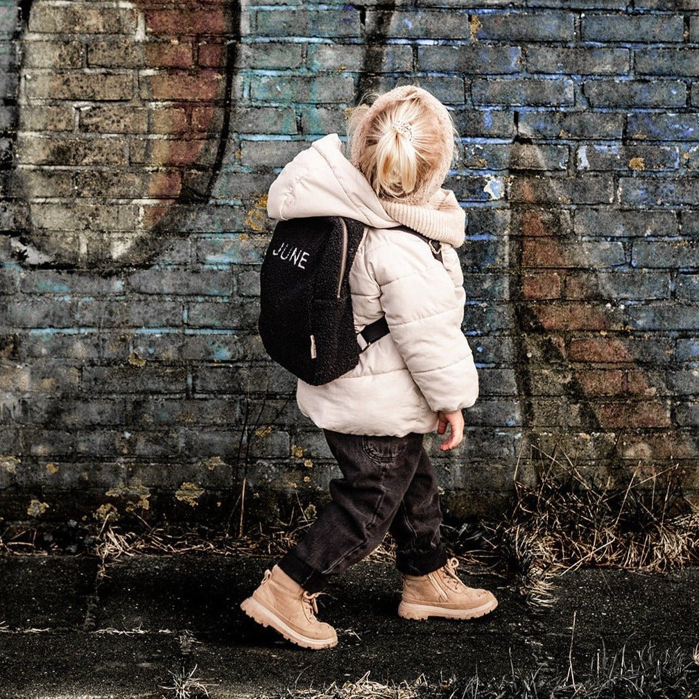 Studio Noos Personalized Rugzak Zwart - Charly's