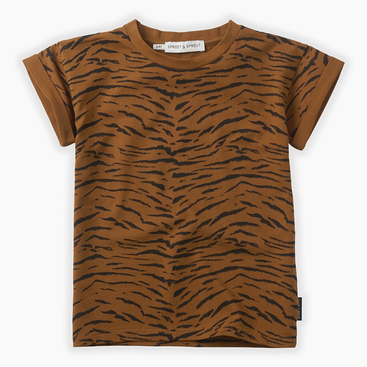 T-shirt print tiger - Charly's