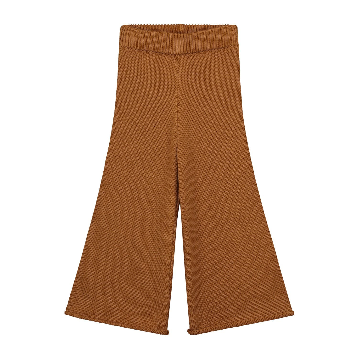Yuki knitted trousers rust - Charly's